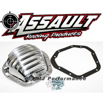 KMJ Performance Parts - Dana 60 D60 70 D70 Axle Polished Cast Aluminum Rear Differential Cover Kit