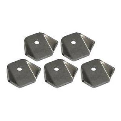 KMJ Performance Parts - 5 Pack Chassis Mounting Trick Tab 1/8"; Thick Steel 1/4"; Mounting Hole Weldable