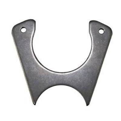 KMJ Performance Parts - Single Mounting Bracket Small GM Metric Clamp On Caliper 1/4"; Steel Weldable