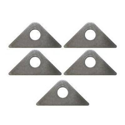 KMJ Performance Parts - 5 Pack Chassis Mounting Large Motor Mount Gusset 1/8"; Steel Weldable 3/4"; Hole