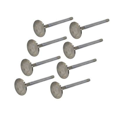 Elgin Industries - Elgin HPV6 Set of 8 Chevy 1.600"; Exhaust Valves .100 Long 11/32"; Stem V8 SBC