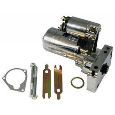 KMJ Performance Parts - Small & Big Block Chevy SBC BBC 305 350 454 Chrome 3hp High Torque Mini-Starter