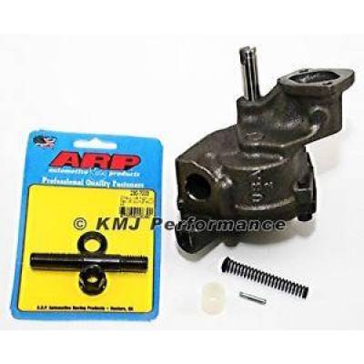 KMJ Performance Parts - Melling M77 BBC Chevy Oil Pump STD. Volume ARP 230-7003 HP Oil Pump Stud 396 454