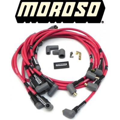 Moroso - Moroso 73691 Ultra 40 8.65mm Spark Plug Wires Big Block Chevy 454 BBC Crab Cap