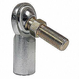 Precision Racing Components - PRC 1/4" Female LH Standard Rod End w/ Stud