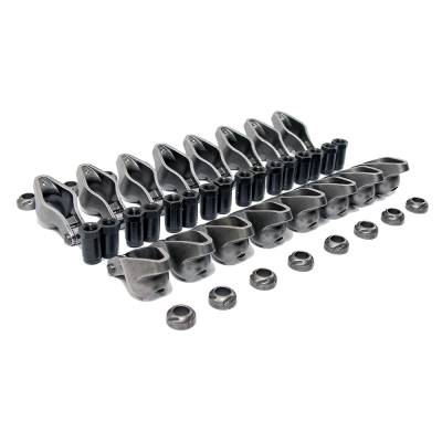 DEMOTOR Stainless Steel Roller Rocker Arms 1.5 Ratio 7/16 for Small Block Chevy 327 350 400 