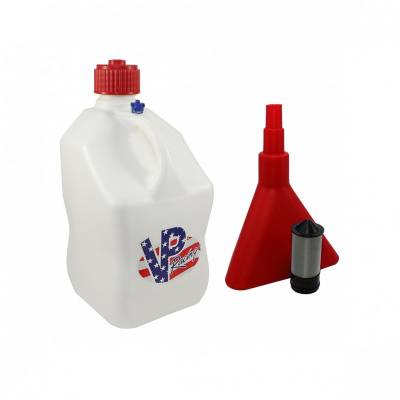 VP Racing Fuels - VP Racing Square 5 Gallon Fuel Jug with Funnel and Filter