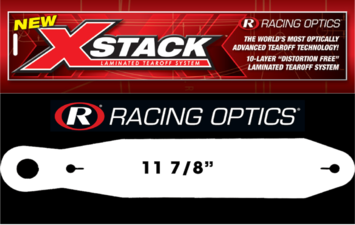 Racing Optics Inc - Racing Optics XStack 10250C Fits Sparco, Arai GP-6 and GP-6S with F1 Zylon Visor