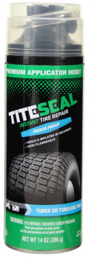 TiteSeal - 6 Cans of TiteSeal Instant Tire Repair for Tubed and Tubeless Tire 14oz Can - M1107