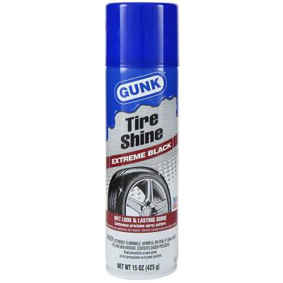 Gunk - 12 Cans of GUNK EXTREME TIRE SHINE 15oz - TS15