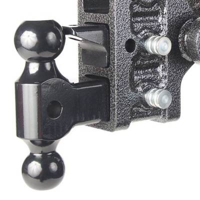 GEN-Y Hitch - GEN-Y Hitch GH-1224 2" Rubber Torsion 5" Drop Hitch Ball Mount/Pintle 16K