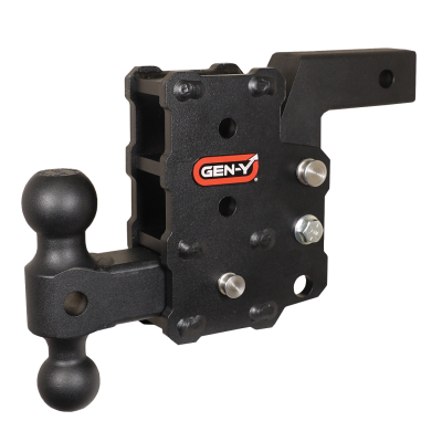 GEN-Y Hitch - GEN-Y Hitch GH-15011 PHANTOM FLIP & TOW DROP HITCH 6" Drop  (2" SHANK) 12K