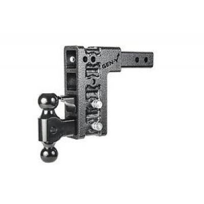 GEN-Y Hitch - GEN-Y Hitch GH-623 2.5" Shank Class V 6" Drop Ball Mount & Pintle 21K Hitch