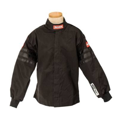 Racequip - 2X-Large RaceQuip Single Layer SFI-1 Jacket-Black