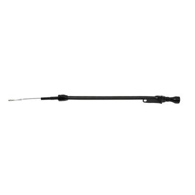 Assault Racing Products - Chevy GM LS 1/2/3 Engine Black Stainless Steel Braided Flexible Dipstick-Billet 19-1/8" - ARC A5008-PBK