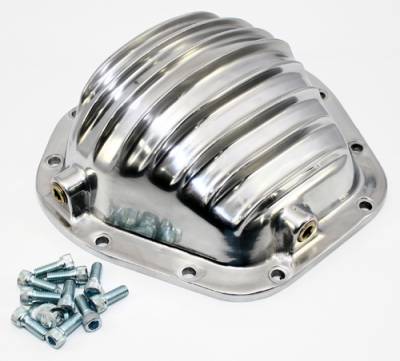 Assault Racing Products - Dana 60 D60 70 D70 Axle Chrome Cast Aluminum Rear Differential Cover Kit