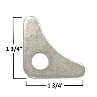 A & A Manufacturing - AA-021-A Gusset 1/2" Hole - 1/8" Steel