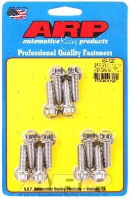 ARP - ARP Stainless Steel Chevy LS Header Bolts 434-1201