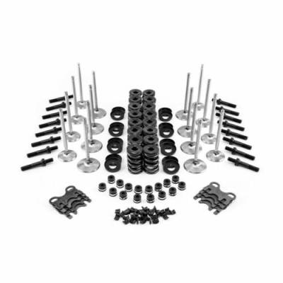 Assault Racing Products - SBC Small Block Chevy 350 Cylinder Heads Build Kit Valves Springs Keepers 3/8 - ARC HBK-SBC-3/8