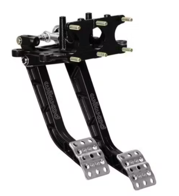 Wilwood - Wilwood Tru-Bar 340-15075 Reverse Mount Pedal Assembly, Black