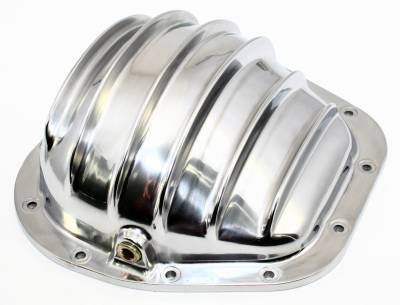 Assault Racing Products - Ford Truck 12 Bolt Polished Aluminum Differential Cover w/ Sterling Ring Gear