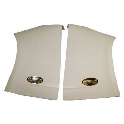Dominator Race Products - Dominator Race Products 2019 Camaro SS Stock Car Nose Fender Extensions - White