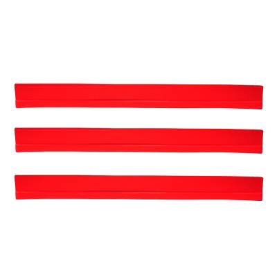 Dominator Race Products - Dominator Race Products 3PC Rocker Panels - Red