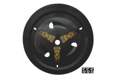 Dominator Race Products - Dominator Race Products Vented Ultimate 15" Wheel Cover - Black