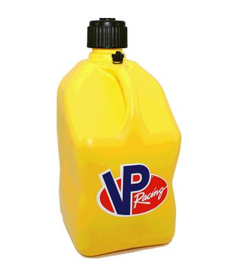 VP Racing Fuels - VP Racing Square Racing Fuel Jug 5 Gallon - YELLOW