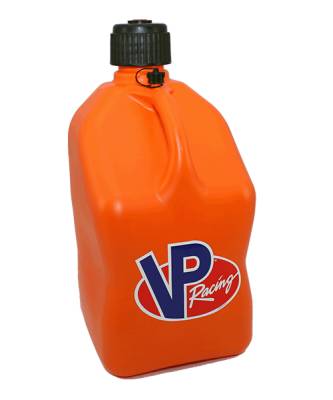 VP Racing Fuels - VP Racing Square Racing Fuel Jug 5 Gallon - ORANGE
