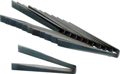AllStar Performance - AllStar Performance #4 Flat Blades 4/32in 12 Pack ALL10272