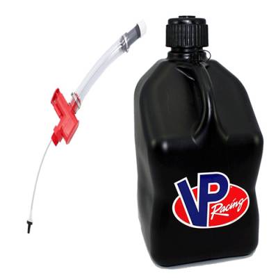 VP Racing Fuels - VP Racing Square Fuel Jug with Trigger Hose - BLACK