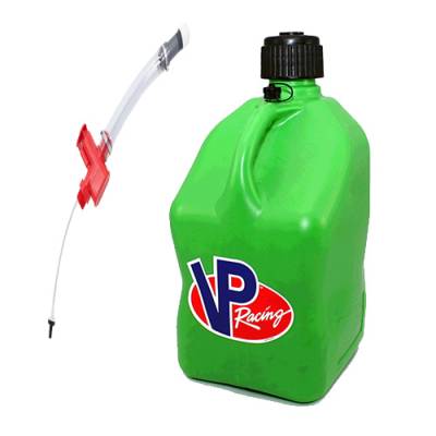 VP Racing Fuels - VP Racing Square Fuel Jug with Trigger Hose - GREEN