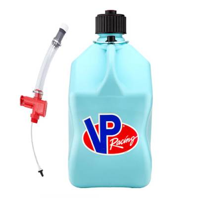 VP Racing Fuels - VP Racing Square Fuel Jug with Trigger Hose - SKY BLUE