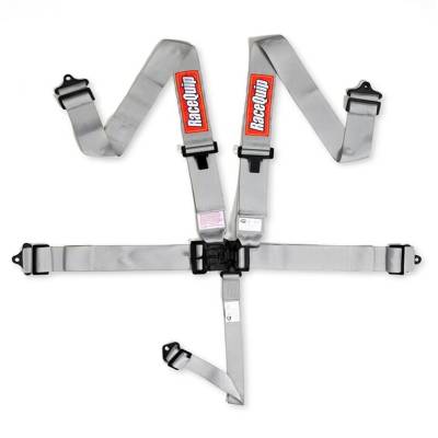 Racequip - Racequip PLATINUM 5 Point 16.1 SFI Latch & Link Belt Set