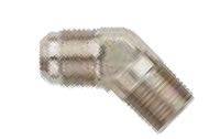 Aeroquip FCM2593 45 Degree Male -8 AN To 1/2" NPT Pipe Fitting Steel