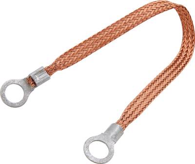 Ignition & Electrical - Battery & Electrical Accessories, Connectors, Relays & Fuses - AllStar Performance - 9" Long Grounding Straps