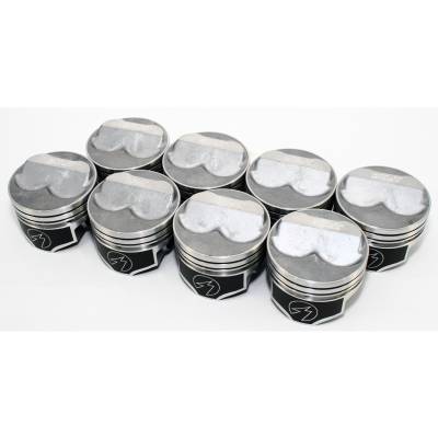 Speed Pro FMP H617CP Chevy 350 .275 Dome Pistons STD 5.7" Rod Hypereutectic SBC