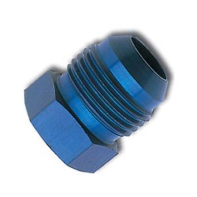 Aluminum AN Fittings - AN Flare Plug - Fragola - -6 Blue AN Plug