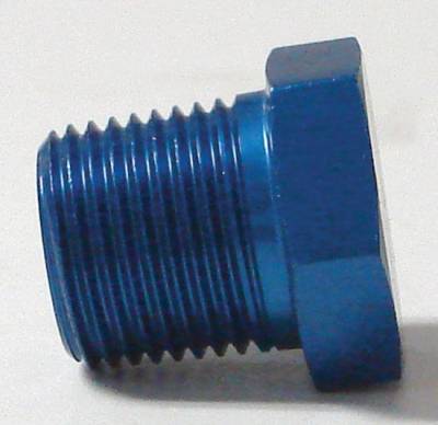 Blue 3/8" NPT Plug