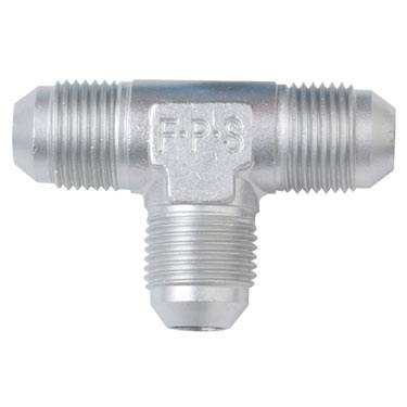 Clear -10 AN Flare Tee Fitting