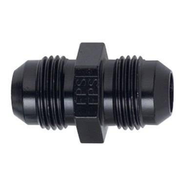 Aluminum AN Fittings - Flare Union Fittings - Fragola - Black -20 AN Union Adapter