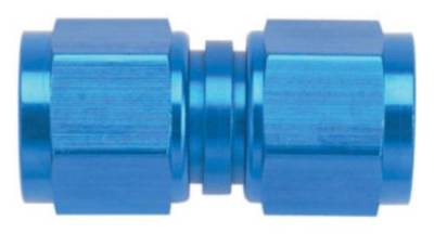 Blue -10 AN Female Flare Swivel Straight