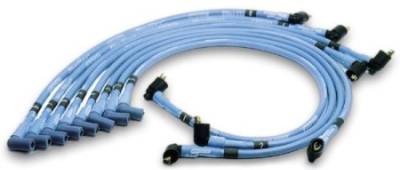 MOROSO Blue Max Spiral Core Sleeved Race Wire Set - HEI; Under Headers