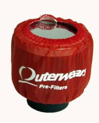 Outerwears for Crank Breathers - for Non-Shielded Breathers Red