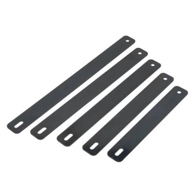 Precision Racing Components - 6" Long Precut Spring Steel-Drilled and Slotted-Sold Singularly