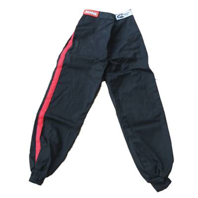 Racequip - Medium Youth Single Layer Pants-Black