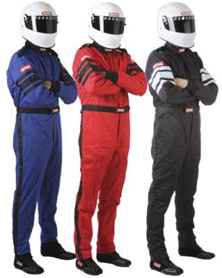 Double Layer - One Piece - Racequip - 1 PC XL      RED SUIT SFI-5