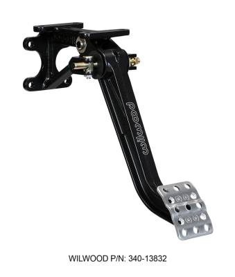 Wilwood 340-13832 Forward Swing Mount Brake Pedal Dual Master Cylinder 7:1 Ratio