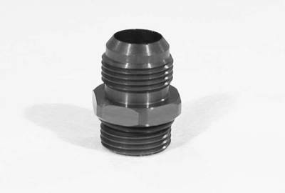 Meziere Black Water Pump Fitting 12AN ORB to 12AN Hose